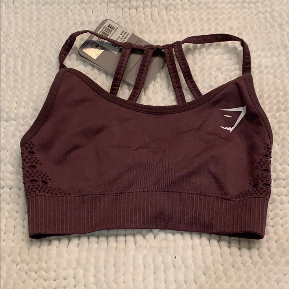 Gymshark Energy Seamless Sports Bra - Purple Wash